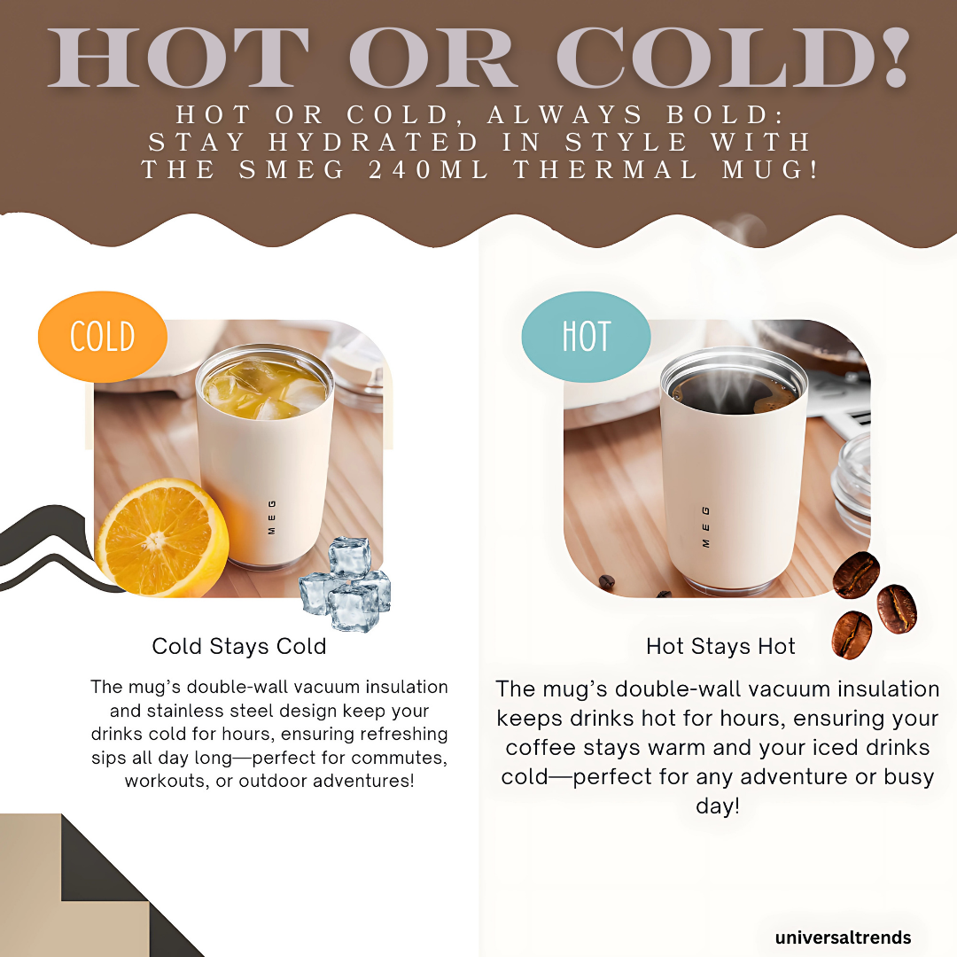 240ml Insulated Thermal Mug