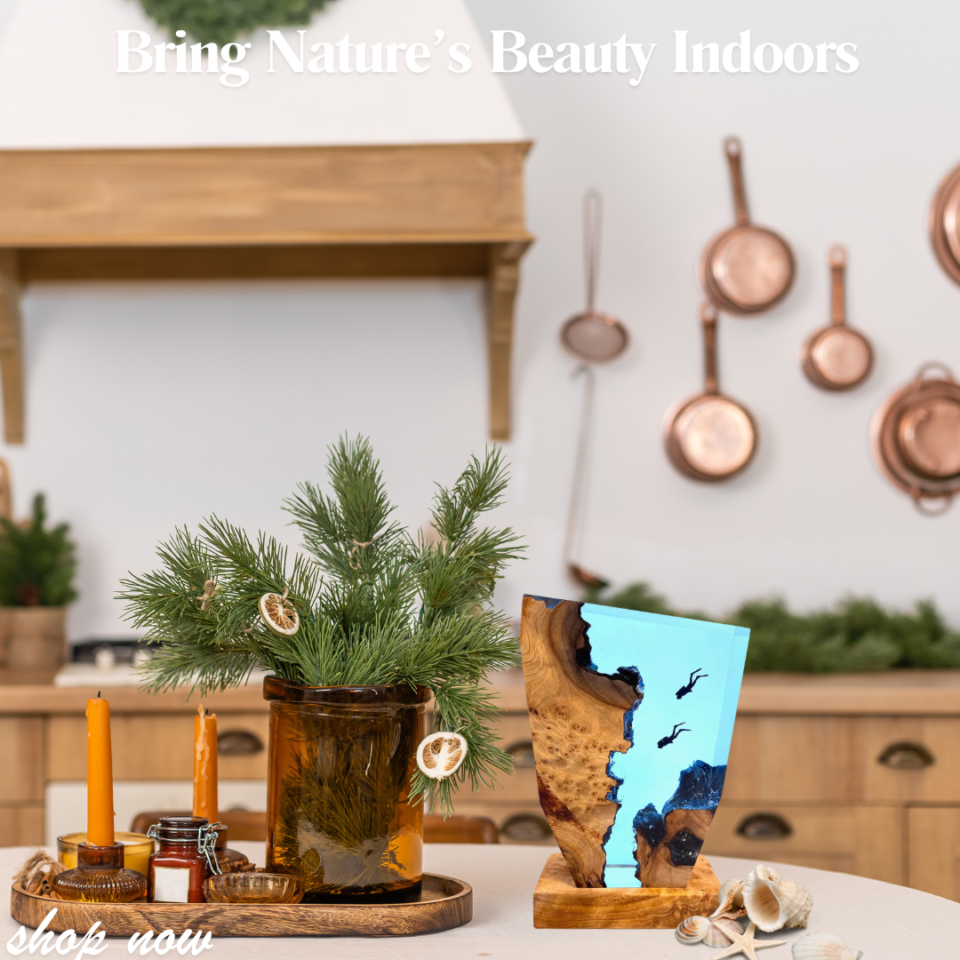 Seabed World Organism Resin Table Light
