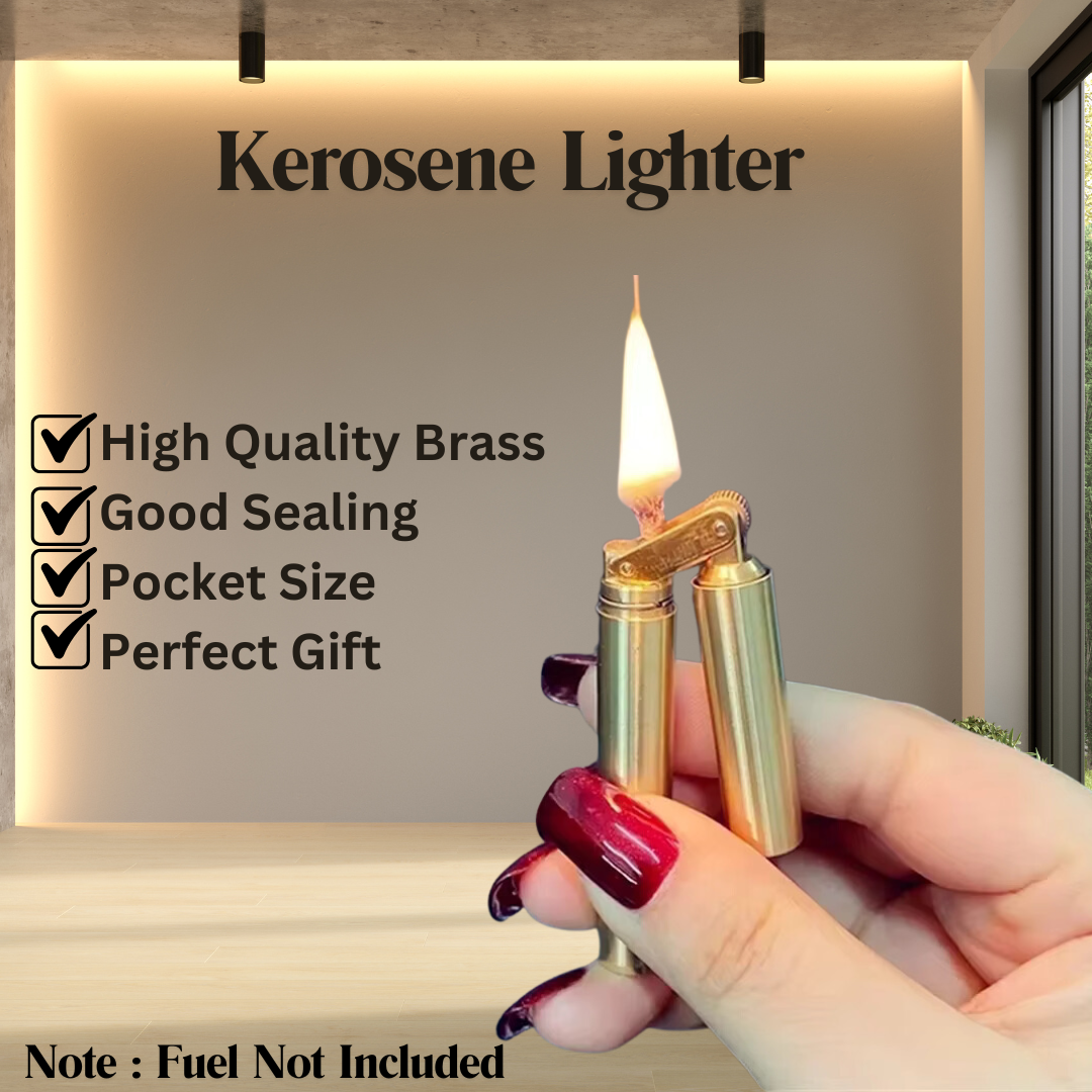 Brass Nunchaku Windproof Lighter