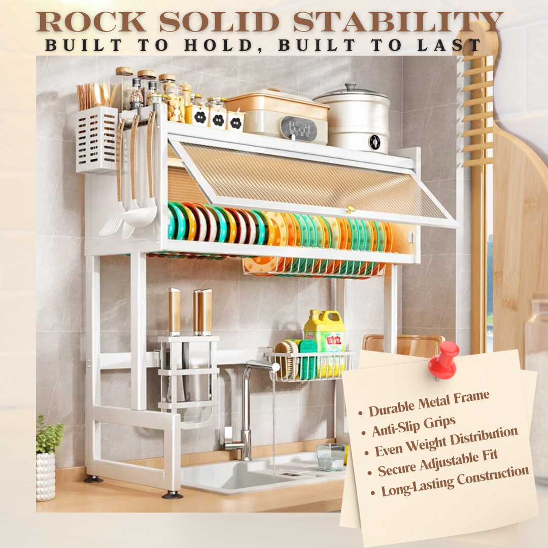Over The Sink Dish Drying Rack