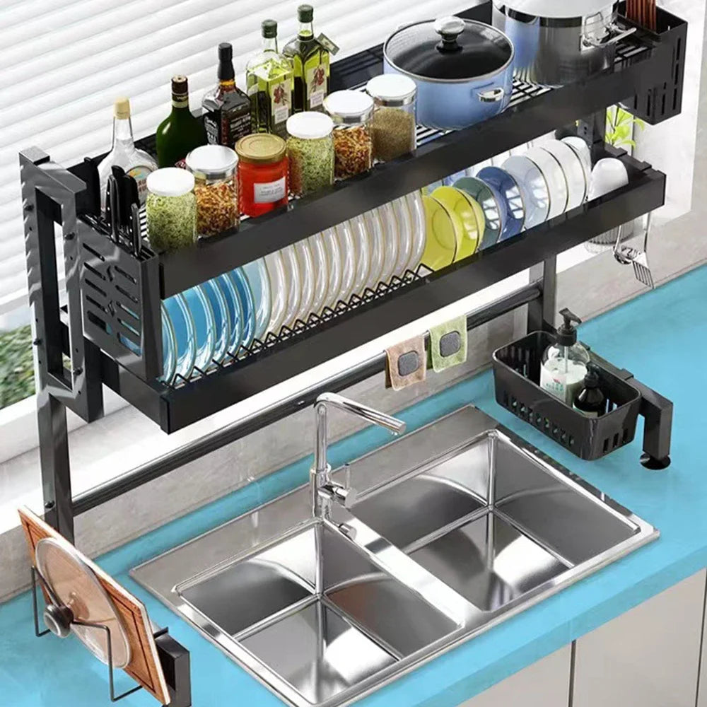 Over The Sink Dish Drying Rack