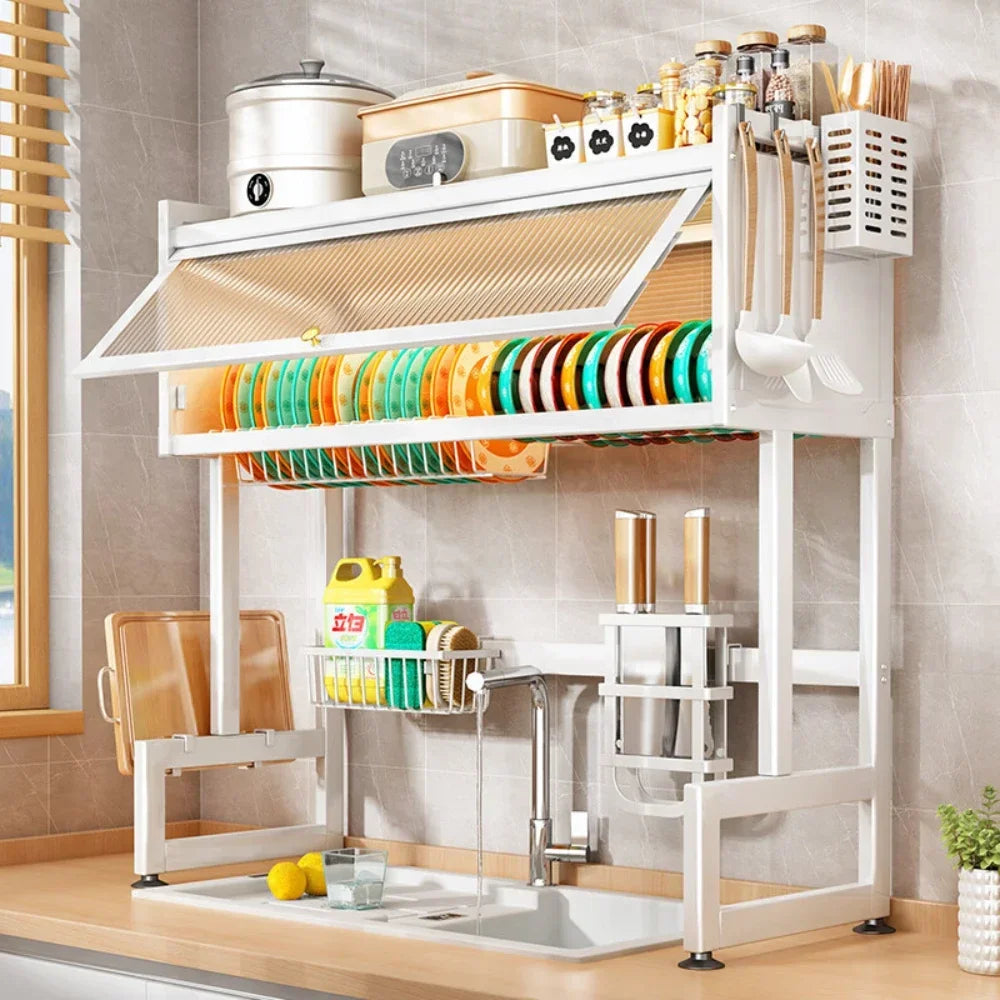Over The Sink Dish Drying Rack