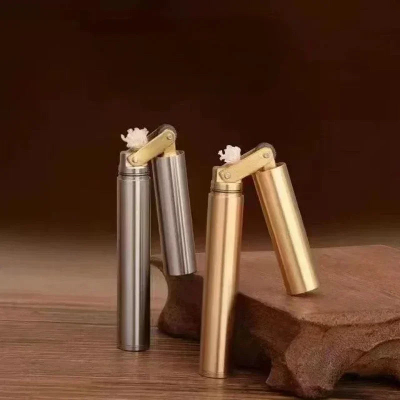 Brass Nunchaku Windproof Lighter
