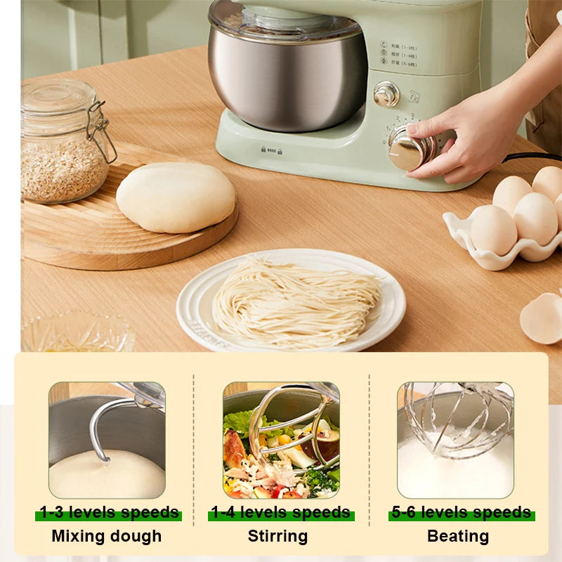Stainless Steel Electric Stand Mixer