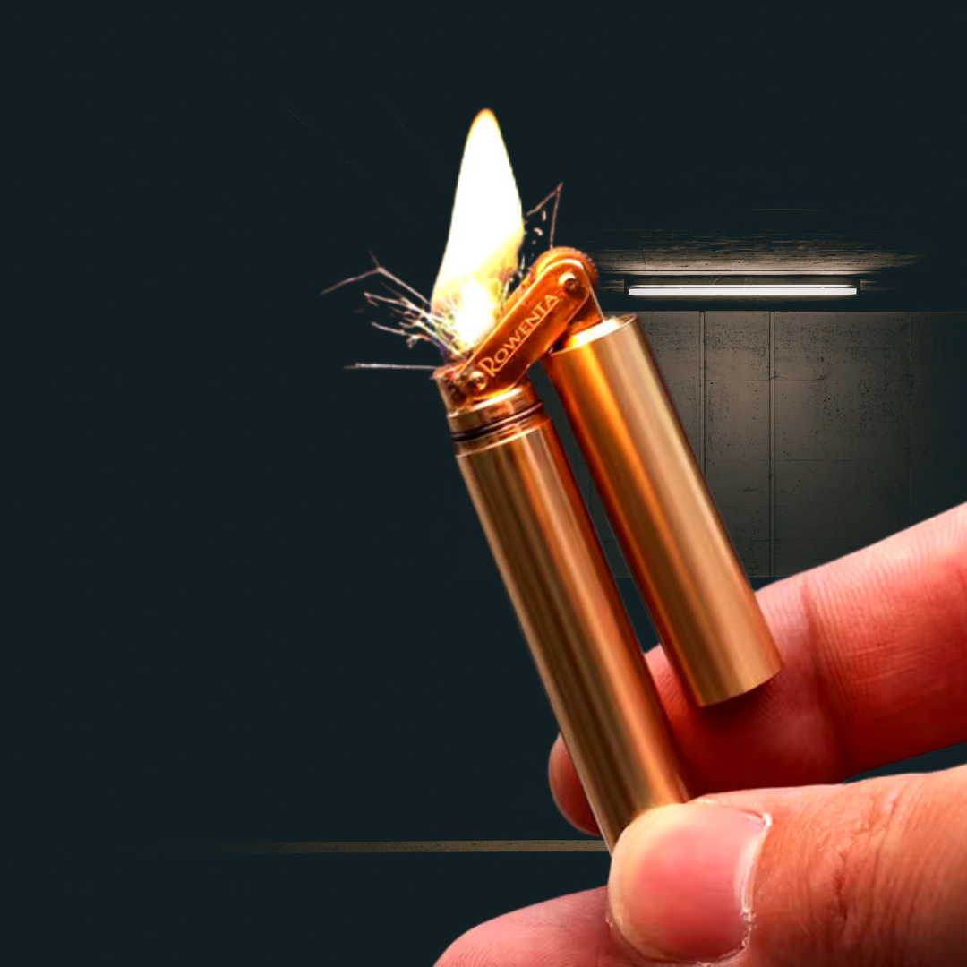 Brass Nunchaku Windproof Lighter