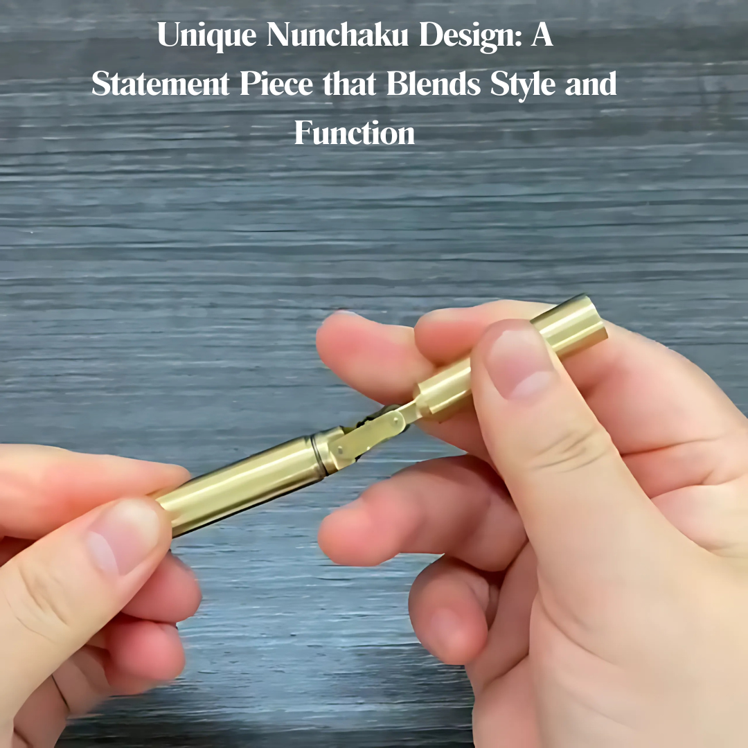 Brass Nunchaku Windproof Lighter
