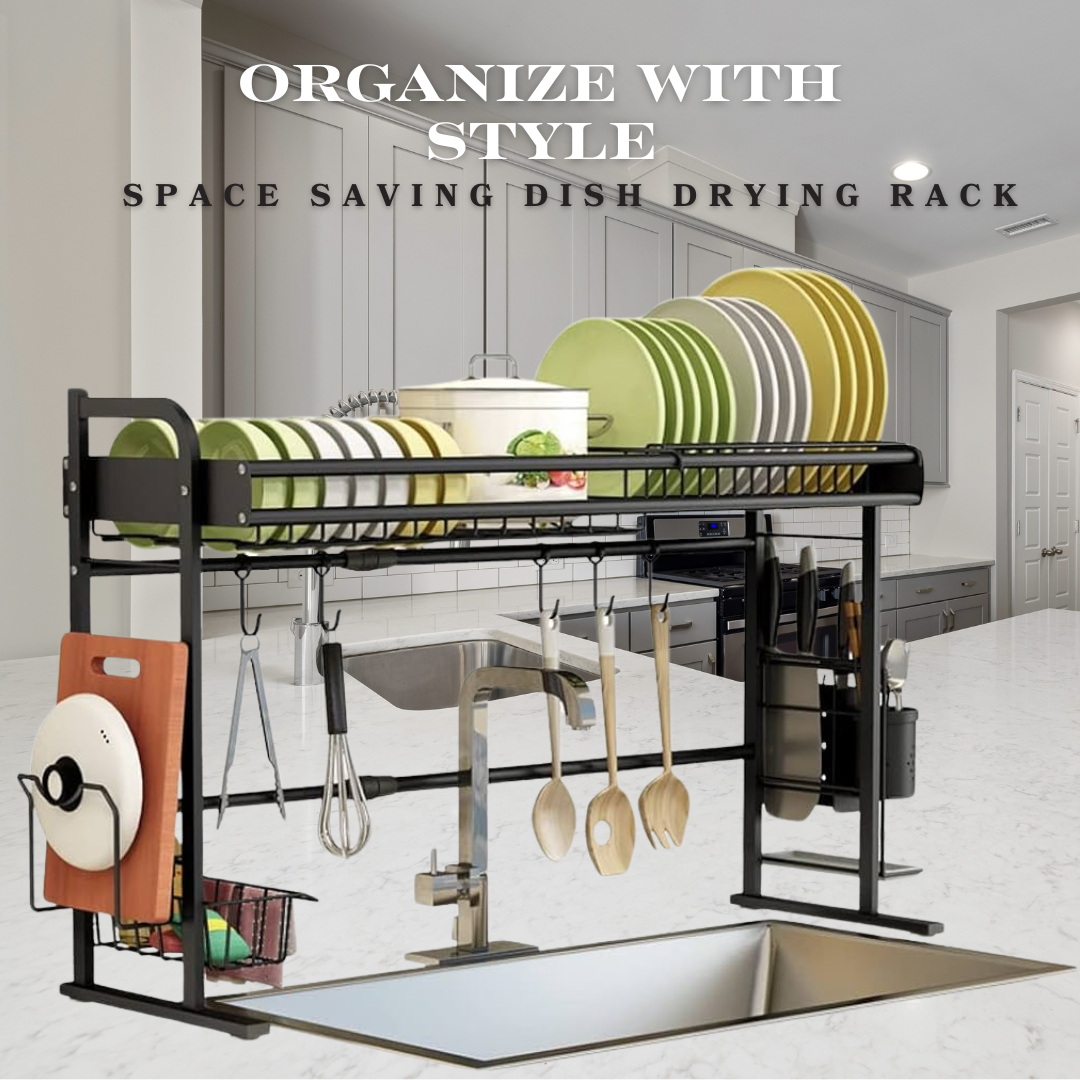 Over The Sink Dish Drying Rack
