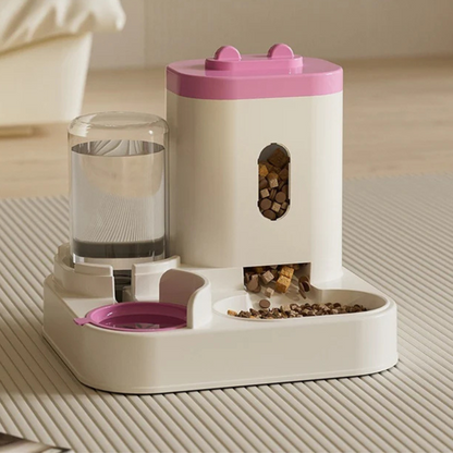 2 Litre Automatic Pet Food & Water Dispenser