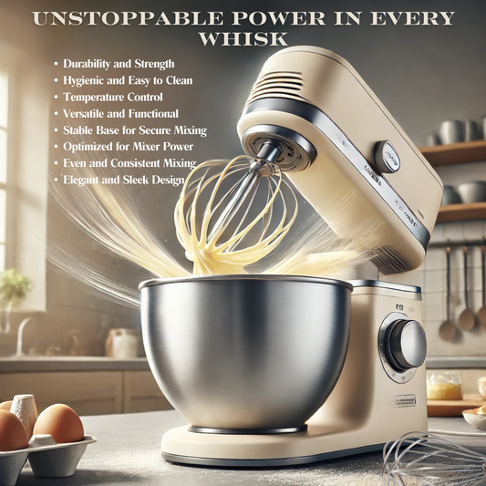 Stainless Steel Electric Stand Mixer